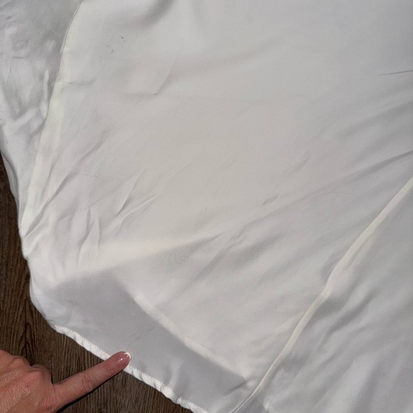 Lola & Sophie • V Neck Batwing Tie Sleeve Blouse - Picture 7 of 13